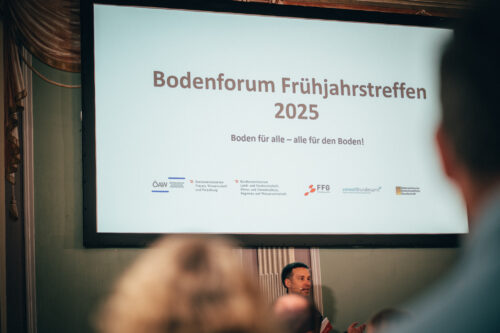 Willkommensfolie des Bodenforums