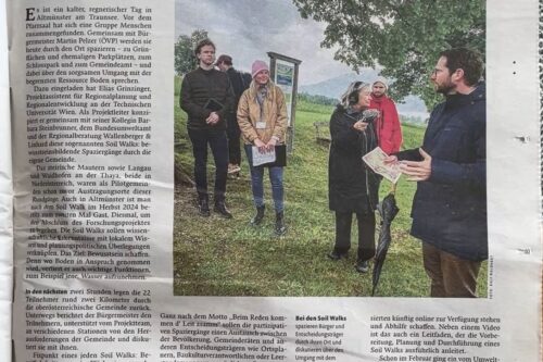 Der Bericht in der Papierzeitung