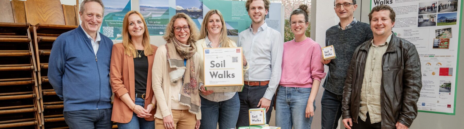 Das Projektteam bei der Abschlussveranstaltung in Altmünster